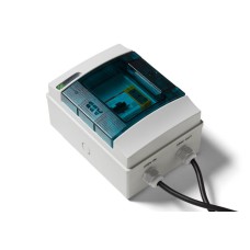 Aardlekbeveiliging, Zwevend net 230V IN en OUTPUT 16A, IP55