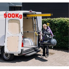 Easy Load hefkraan 500kg ingebouwd in uw voertuig