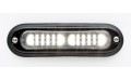 T-ION LED Flitser, Wit, Oppervlakte montage, Ultralaag profiel